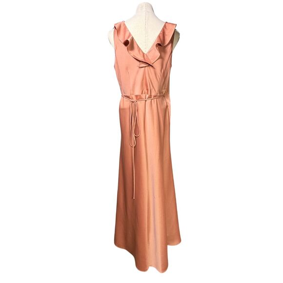 Anthropologie x BHLDN Sachin & Babi Tansy Satin Maxi Dress Sedona Sunset Sz 16 - Picture 2 of 16